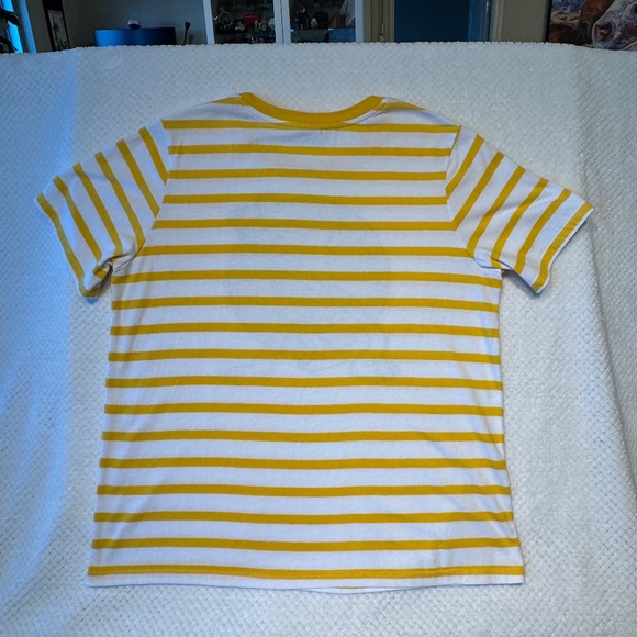Disney Mickey & Co PLUTO Striped Tee • Retro Yellow Character Shirt (XL) - Picture 4 of 9
